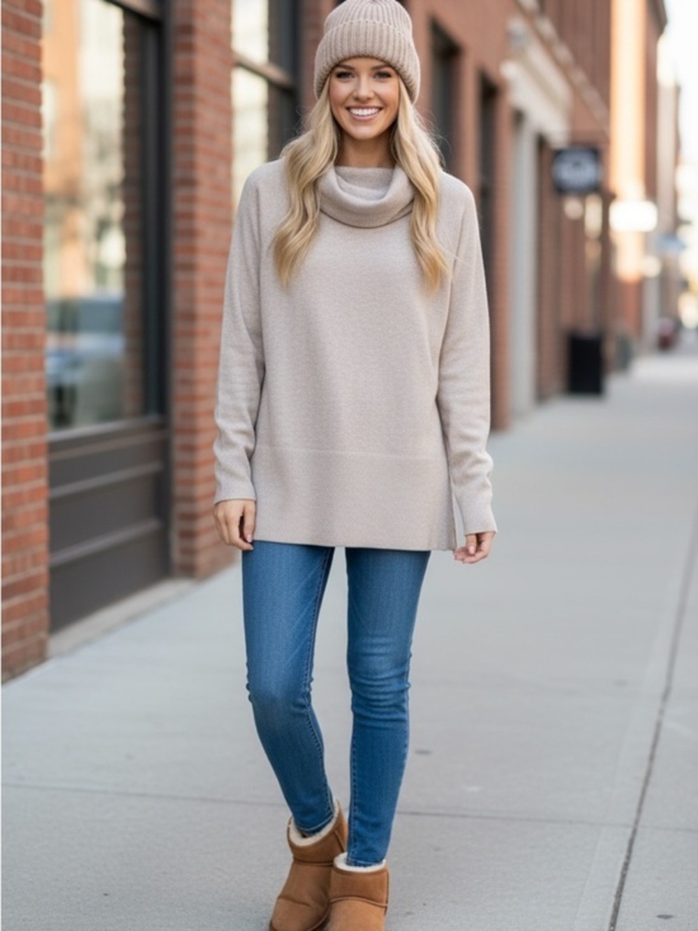 Cozy Cowl Neck Sweater